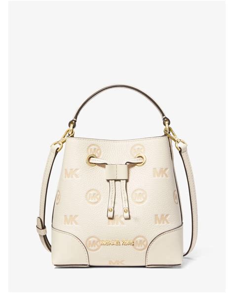 small bucket bag michael kors|Michael Kors drawstring bucket bag.